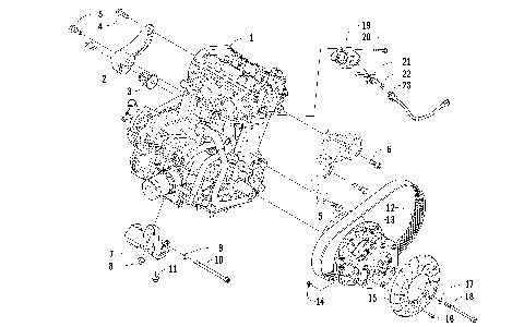 ENGINE AND RELATED PARTS [95598]