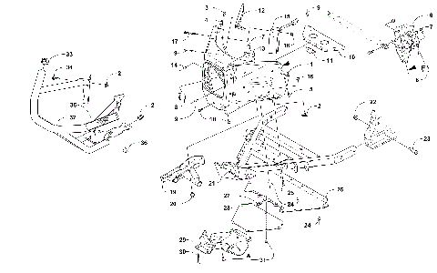 FRONT BUMPER AND FRAME ASSEMBLY [104152]