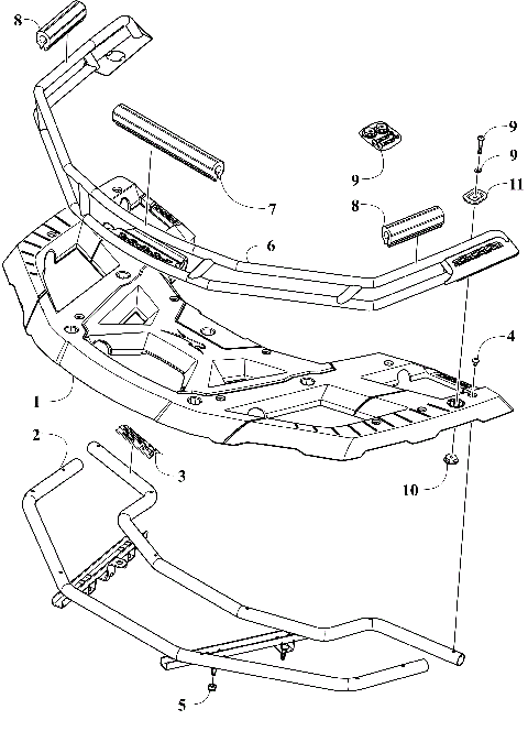 CARGO RACK ASSEMBLY  [304086]
