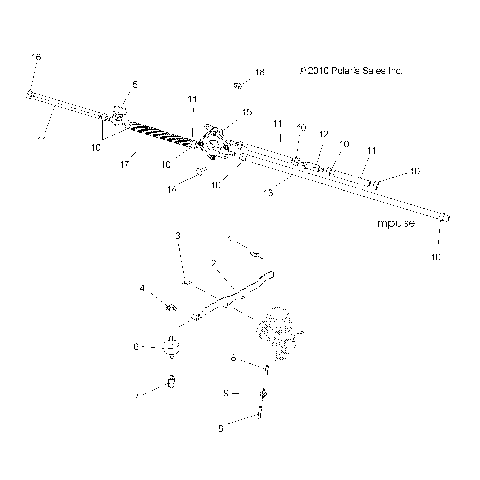 ENGINE, CARBURETOR MOUNTING and FUEL LINES - A12DH50AX/AZ (49ATVCARBBRKT11SP500I)