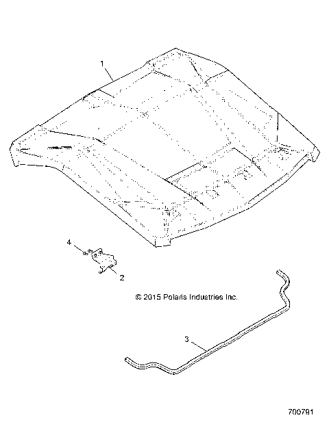ACCESSORY, ROOF - R18RGE99BM/KBS (700791)