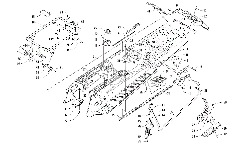 TUNNEL AND REAR RACK ASSEMBLY [105926]