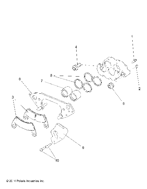 BRAKES, FRONT CALIPER - R16RVAD1A1 (49RGRCALIPER15DC)