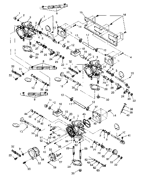 CARBURETOR SLT 780 B964588 and  Intl. SLT 780 I964588 (4935683568C003)
