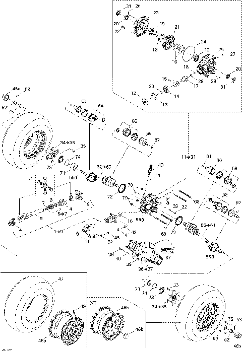 08- Drive System, Rear STD