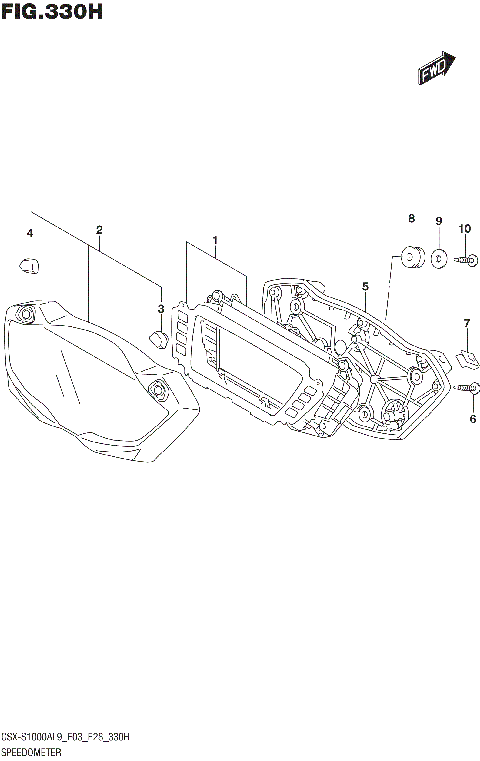 SPEEDOMETER (GSX-S1000AZL9 E28)