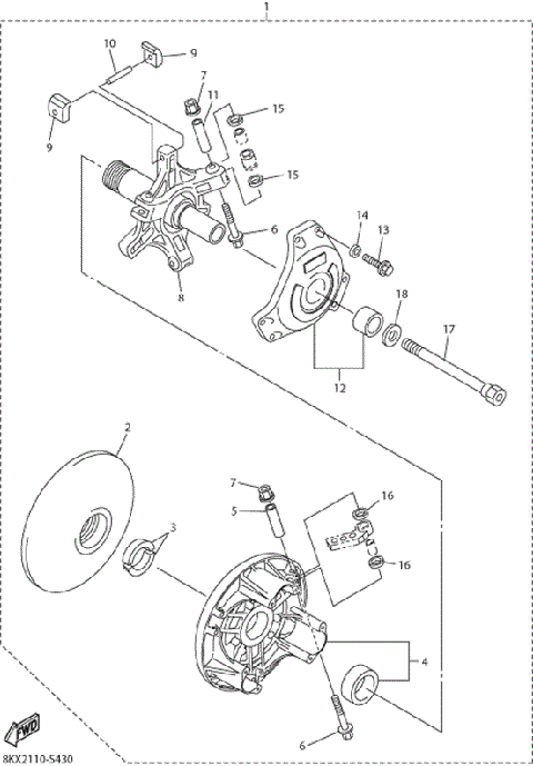 ALTERNATE REBUILD KIT - OPTIONAL [106369]