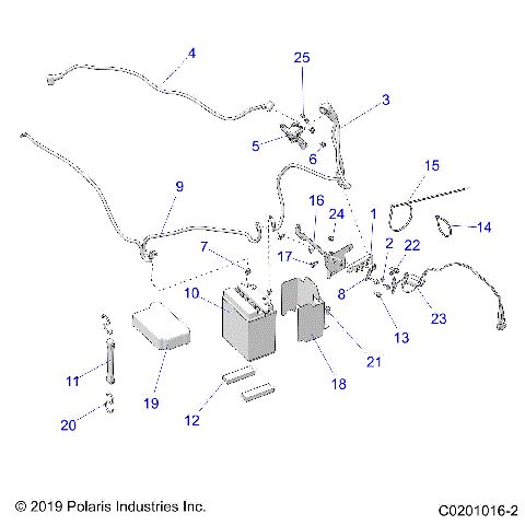 ELECTRICAL, BATTERY - A20SDE57K5 (C0201016-2)