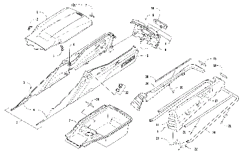 REAR BUMPER, STORAGE, AND TAILLIGHT ASSEMBLY [104371]