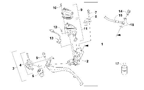 HYDRAULIC BRAKE CONTROL ASSEMBLY [101068]