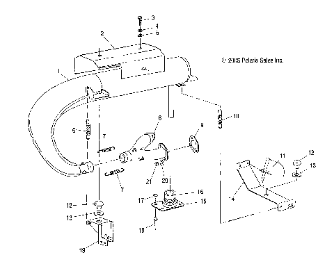 ENGINE, EXHAUST - S08SU4BS/BE (49SNOWEXHAUST08WIDE)