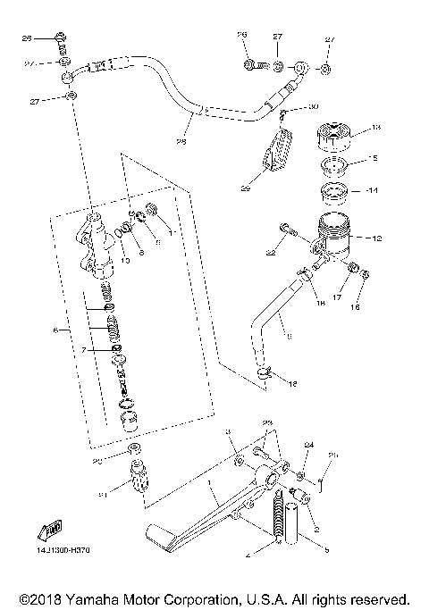 REAR MASTER CYLINDER