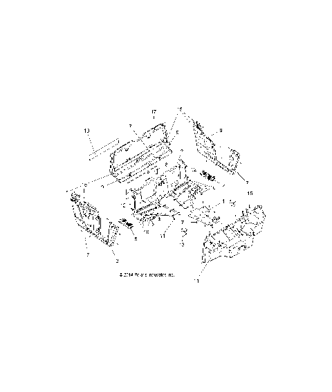 BODY, FLOOR and FENDERS - R15RMA32FA (49RGRFLOOR15325)