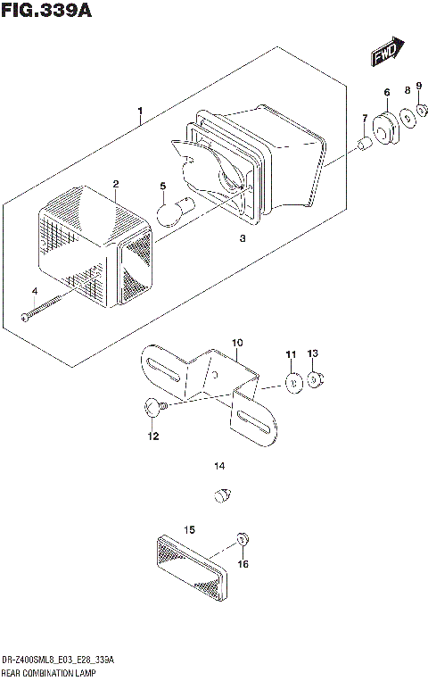 REAR COMBINATION LAMP