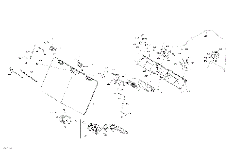 09- Enclosure Cab - HD10 - XT CAB - North America - Windshield Section - Radio Support Parts