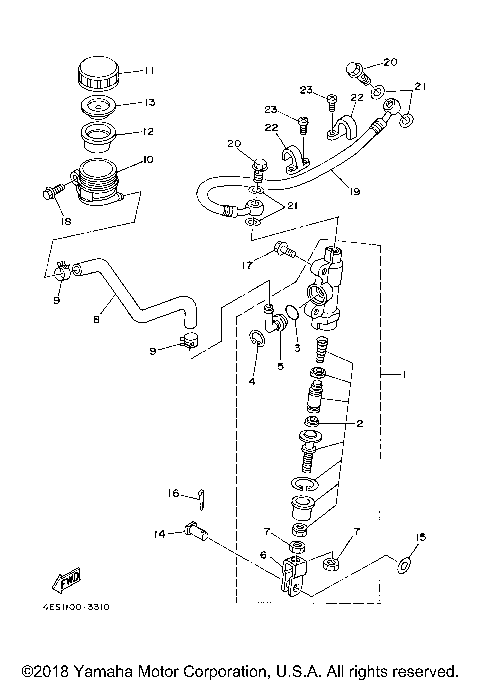 REAR MASTER CYLINDER
