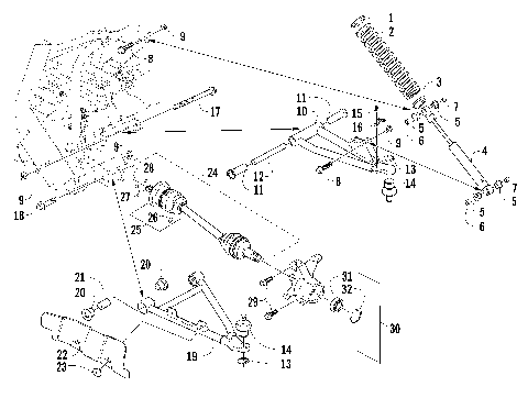 FRONT SUSPENSION ASSEMBLY [93238]