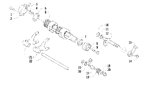 GEAR SHIFTING ASSEMBLY [100098]