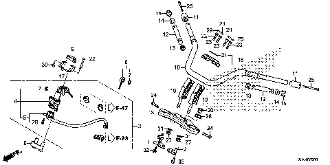 HANDLEBAR@TOP BRIDGE
