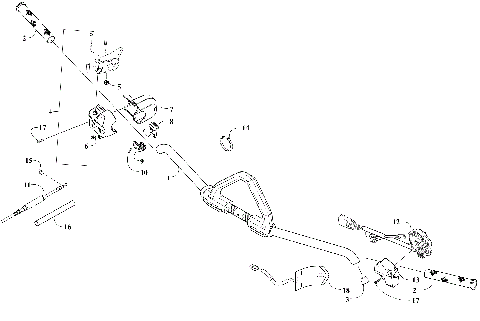 HANDLEBAR AND CONTROLS [110490]