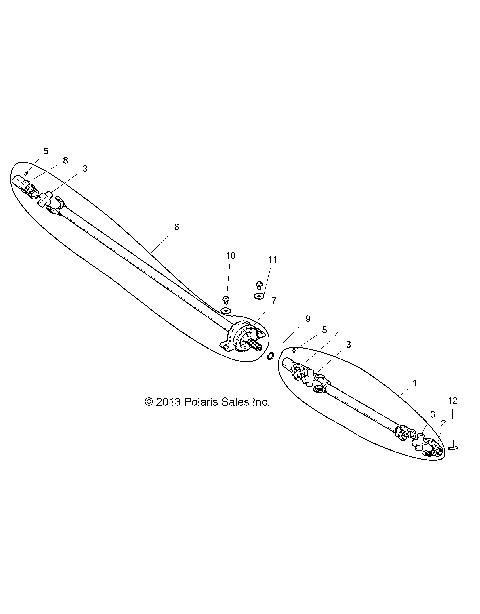 DRIVE TRAIN, PROP SHAFT - Z15VFE99AT/AV/AP (49RGRSHAFTPROP14RZR1000)