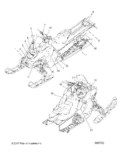BODY, DECAL, SNOW CHECK RETRO, MDNITE BLU W/RED,WHITE ACCENT - S18EEC6P (600732)