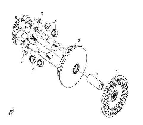 DRIVE PULLEY (FRONT)