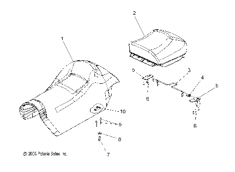 SEAT - S07PY7FS/FE (49SNOWSEATFSTCRSR)