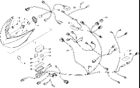 HEADLIGHT AND WIRING ASSEMBLIES [106425]