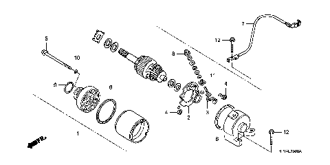 STARTER MOTOR
