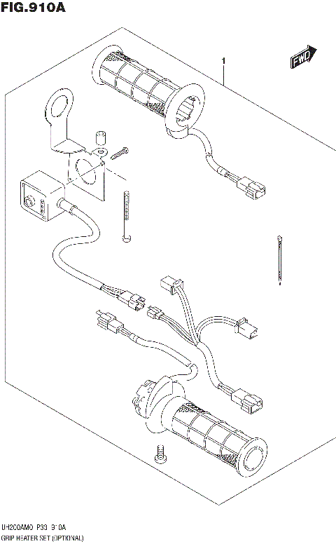 GRIP HEATER SET (OPTIONAL)