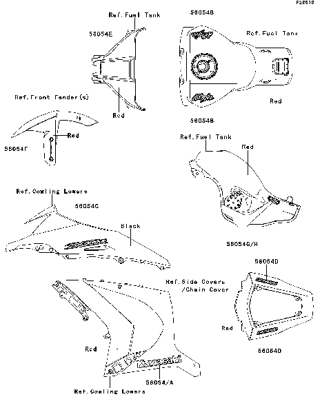 Decals(Red)(KCF)(CA,US)