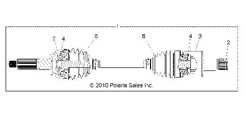DRIVE TRAIN, REAR HALF SHAFT - Z14VH76AC/AD/EAI/EAK/EAJ/EAL/EAW (49RGRSHAFTDRIVERR1332884)