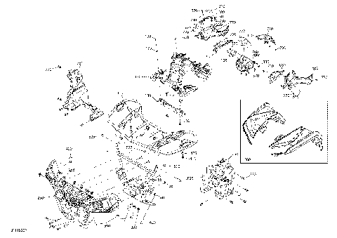 09- Body And Accessories 6X6 - 450 EFI - Squadron Green  -  Front