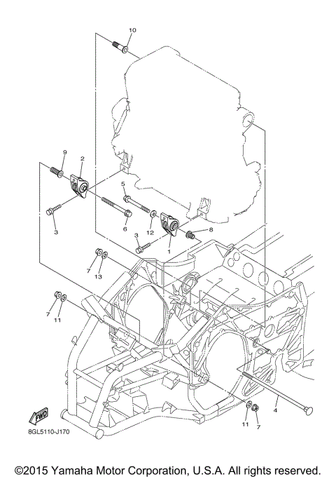 ENGINE BRACKET