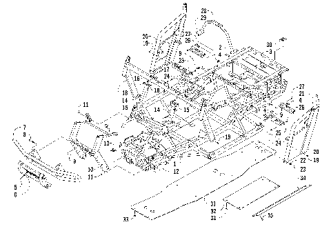 FRAME AND RELATED PARTS [99890]