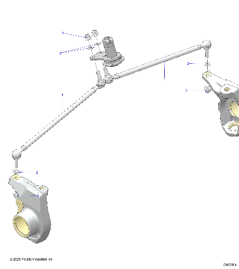 STEERING, TIE RODS - A26SHY57AL/AS (C102805)