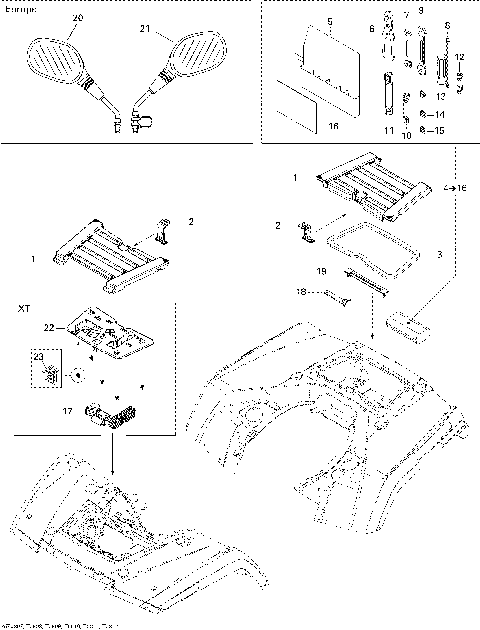 09- Front and Rear Trays STD