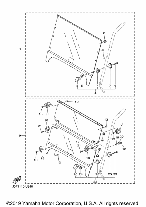 ALTERNATE FOR WINDSHIELD