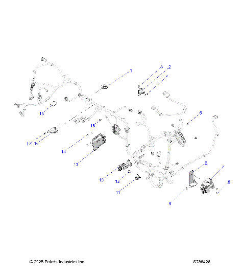 ELECTRICAL, WIRE HARNESSES, COMPONENTS