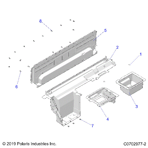 BODY, STORAGE AND CLOSE OFF - D20BBP99A4/B4/FP99A4 (C0702977-2)