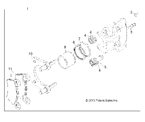BRAKES, REAR CALIPER - R16B1PD1AA/2P (49BRUTUSCALIPERRR13)
