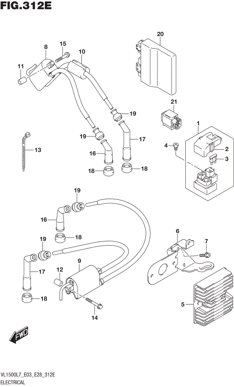 ELECTRICAL (VL1500TL7 E03)