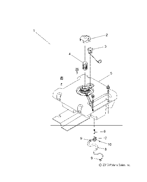 FUEL SYSTEM - P14GDGCAA (49PWRFUEL14P3A)
