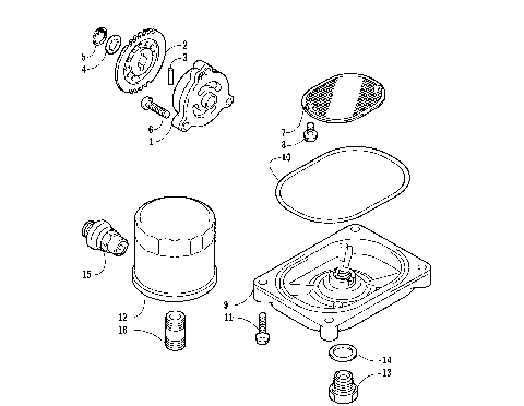 OIL FILTER/PUMP ASSEMBLY [89201]
