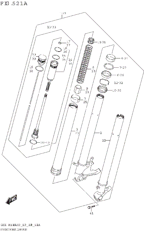 FRONT FORK DAMPER (GSX-R1000A)