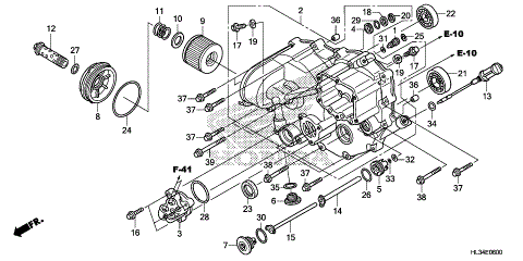 FRONT CRANKCASE COVER