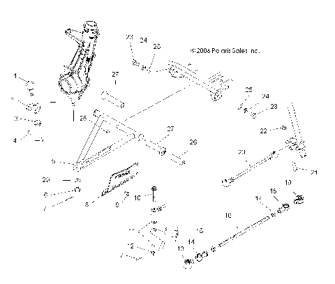 SUSPENSION, FRONT - A07MH46AA/AZ  (49ATVAARMSP450)