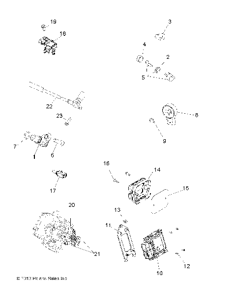 ELECTRICAL, SWITCHES, SENSORS and ECM - A18SEA50B1/B5/SEE50B5/B8/SEG50B8 [49ATVELECT14SP570]
