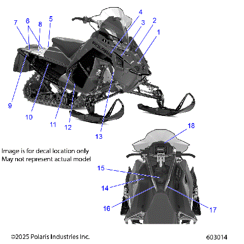 BODY, DECAL, BLACK SIDE PANEL W/BLUE DUSK ACCENT - S25TDP9FS (603014)